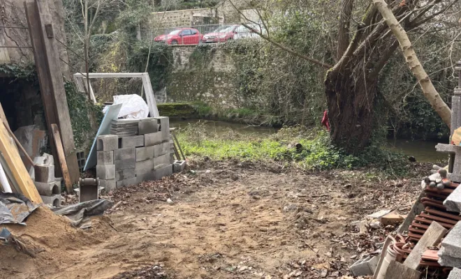 Démolition et enlèvement d’un abri de jardin à Beaujeu, Belleville-en-Beaujolais, Nature en Beaujolais