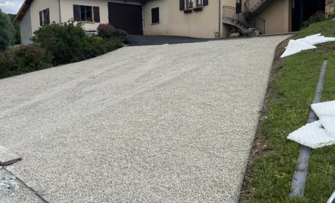 Création d'un extérieur à Fleurie, Belleville-en-Beaujolais, Nature en Beaujolais