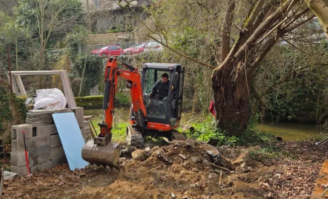 Démolition et enlèvement d’un abri de jardin à Beaujeu, Belleville-en-Beaujolais, Nature en Beaujolais