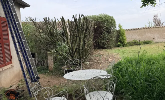 Remise au propre d'une propriété à Quincié-en-Beaujolais, Belleville-en-Beaujolais, Nature en Beaujolais