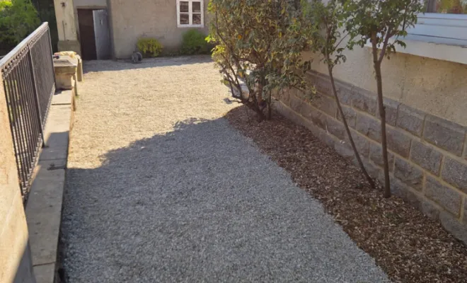 Réaménagement d’un extérieur à Saint-Étienne-des-Oullières, Belleville-en-Beaujolais, Nature en Beaujolais